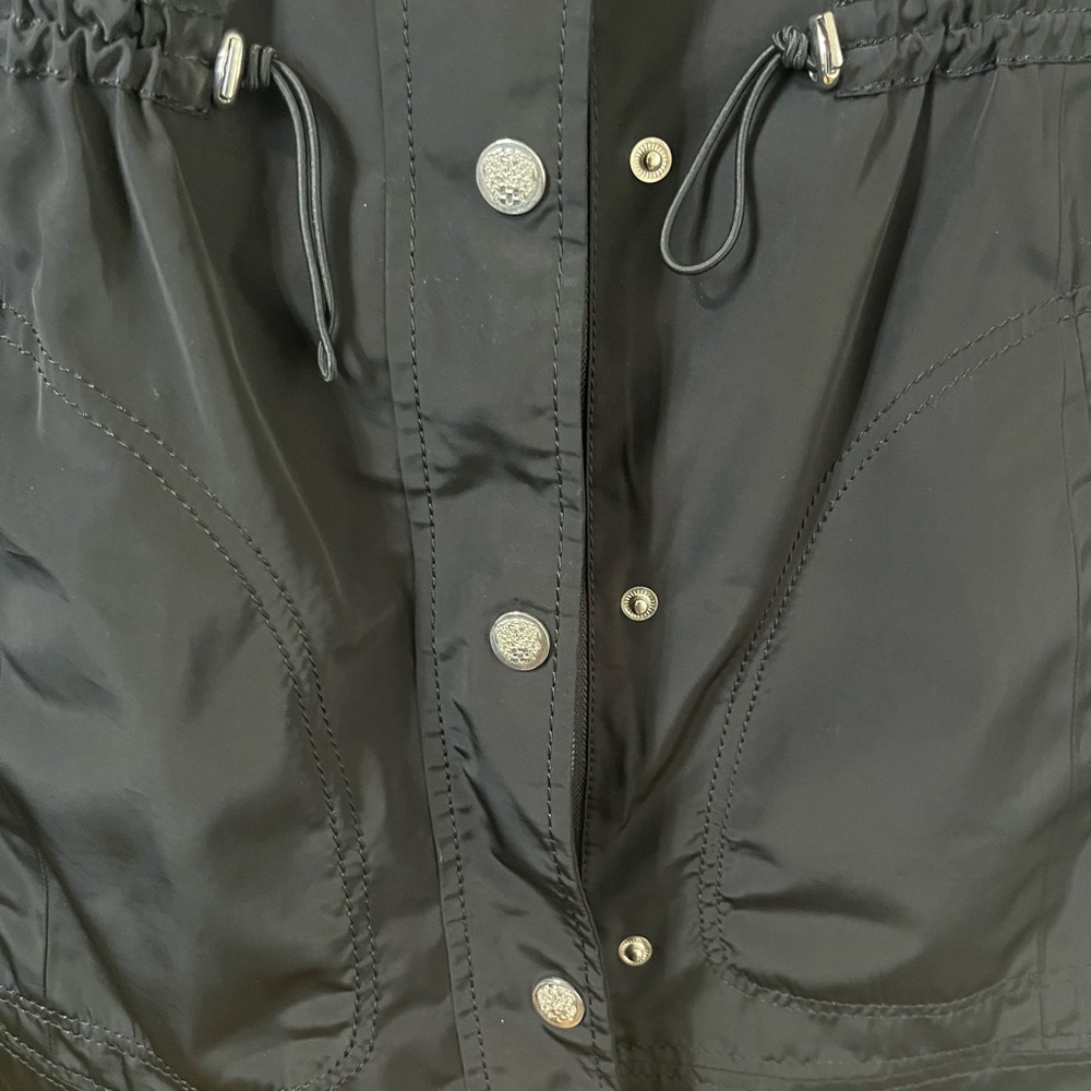 Vince Camuto Black Utility Jacket for Women - Picture 2 of 6